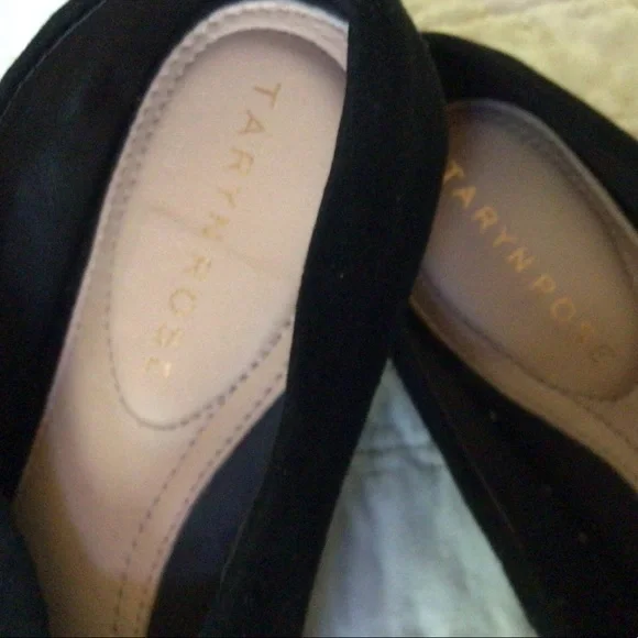 Taryn Rose Black Mules - Picture 11 of 12